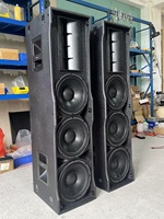 Système audio extérieur compact 44A NXL : Colonne de sonorisation Line Array 3x10 pouces, 2 voies, haute pression sonore (SPL)