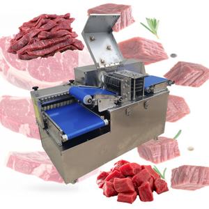 Súper Rendimiento 	 Máquina Automática para Cortar Carne en Cubos 	 Máquina Rebanadora de Carne para Res y Cordero 	 Máquina Cortadora de <span class=keywords><strong>Pollo</strong></span> - Product Image 1