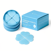 Patchs Hydrogel Hydratants Visage et Yeux OEM Personnalisés à l'Acide Hyaluronique B5, Forme Cœur, Multi-Zones, pour une Peau Éclatante et Hydratée – Produits de Soin Beauté