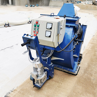 Schnellverschluss-Strahlanlage für den täglichen Einsatz: Mobile Sandstrahlmaschine mit 11KW Hochleistungsmotor und großem Arbeitsbereich für Straßen