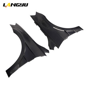 Guardabarros de fibra de carbono para Volkswagen <span class=keywords><strong>Golf</strong></span> <span class=keywords><strong>7</strong></span> MK7 GTI, pieza de modificación de coche Langyu - Product Image 3