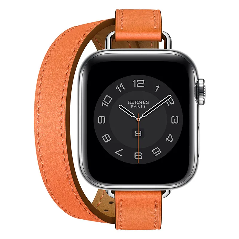 SKYLET New Arrival Wholesale Luxury Smart Watch Strip for Apple Watch Leather Watchband