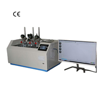 Equipo de Prueba de Punto de Suavidad Vicat (VST) ASTM D1525 ISO 306, Máquina de Prueba de Deformación Térmica de Plástico HDT ASTM D648 ISO 75