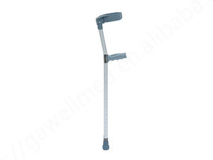 Hot Selling Easy Carry Easy Fold Aluminum Lightweight Elbow Under Arm Crutch - Product Image 2