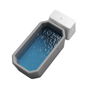 Bain de glace gonflable portable Iceglax en PVC avec dispositif de refroidissement 1HP et refroidisseur pour bain de glace en extérieur - Product Image 3