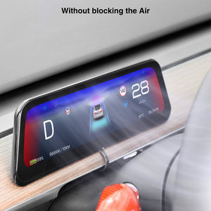 Modelo Y Hud para Tesla Model 3 Instrument Cluser con pantalla frontal Carplay Velocímetro <span class=keywords><strong>Head</strong></span> up High Dashboard Driver Screen - Product Image 4
