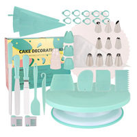Ensemble de plateau tournant pour la pâtisserie, pour la décoration de gâteaux, outils de pâtisserie, décoration de gâteaux DIY, embout de pâtisserie, ensembles d'outils de pâtisserie