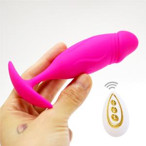 Dildo vibratore per donne giocattoli sessuali Dildo coppia lesbica APP di controllo remoto vibrazione uovo salto adulti Ual prodotti maschio femmina - Product Image 1