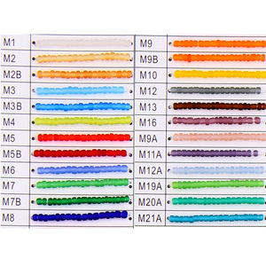 Seme perle di vetro di colore satinato per monili che fanno, di Vetro <span class=keywords><strong>perline</strong></span> <span class=keywords><strong>miyuki</strong></span> - Product Image 1
