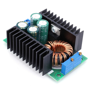 โมดูลไดรเวอร์เพาเวอร์ 300W 20A บัคคอนเวอร์เตอร์ ลดแรงดันไฟฟ้า กระแสคงที่ ไดรเวอร์ LED ปรับแรงดันไฟฟ้าได้ - Product Image 4