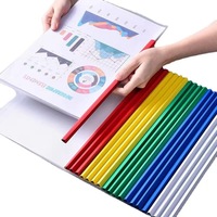 Carpeta de Archivo Transparente Impermeable de PP, Tamaño Personalizado, Venta al Por Mayor Directa de Fábrica, Suministros de Papelería para Oficina