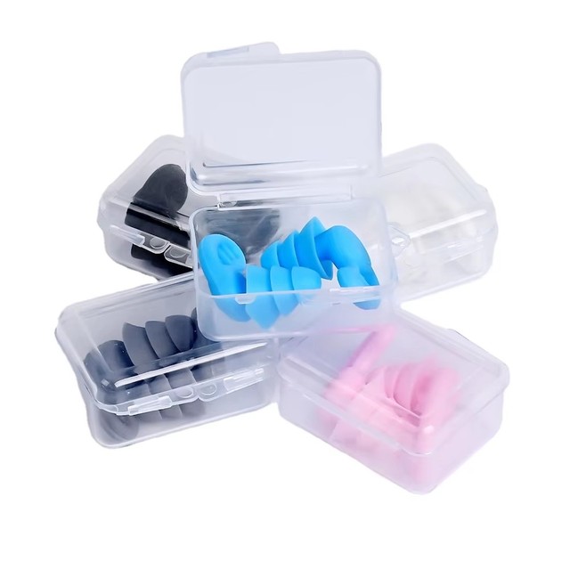 New Arrival Multi-Purpose Silicone Earplugs Discreet Noise Blocking for Office Travel Use