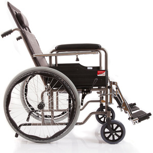 Silla de Ruedas Plegable Ligera Fish Leap con Asiento de Inodoro para Ancianos y Personas con Discapacidad, Asistencia para la Movilidad - Product Image 1