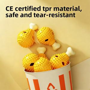 OEM ODM Voedselvrije Hondenspeelgoed Breinbreker Ontspanningsspeelgoed Langdurig Kauwspeelgoed Kauw- en Tandpoetsbal voor Hond - Product Image 2