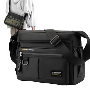 Wholesale Custom Durable Daily Designer <b>Mens</b> Cheap Fashion Travel Side Cross Body <b>Men</b> Shoulder Messenger Crossbody <b>Sling</b> <b>Bags</b> - Product Image 2