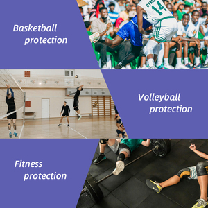 Anti collisione calcio spessa spugna supporto elastico corsa palestra Fitness danza pattinaggio di danza <span class=keywords><strong>per</strong></span> adulti giovani <span class=keywords><strong>ginocchiere</strong></span> di sicurezza - Product Image 3