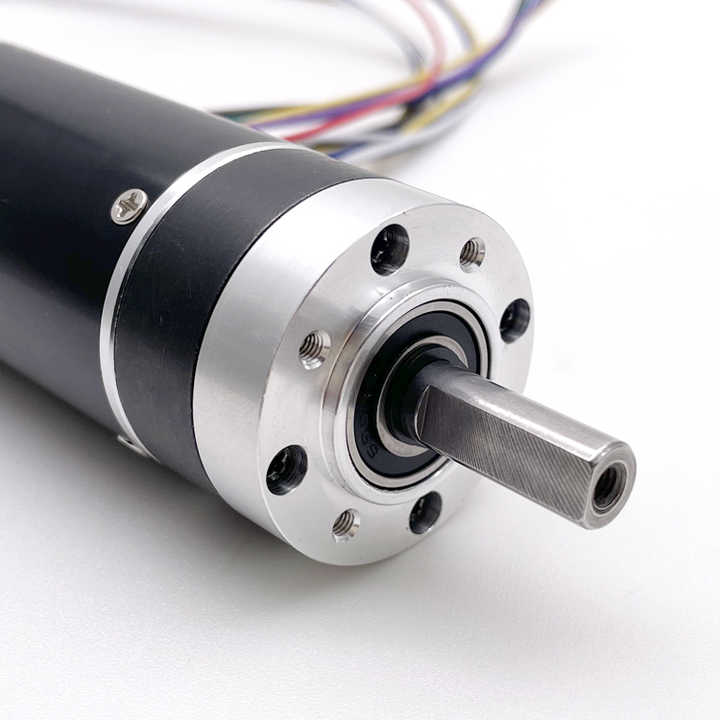 Moteur à Engrenages Brushless DC 12V/24V Couple élevé Réversible Avec Contrôle PWM - Neuf, Pour Projets DIY