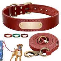 Vente en gros collier de chien de couleur unie haut de gamme personnalisé pour chat et chien avec rivets dorés cool et accessoires pour animaux de compagnie