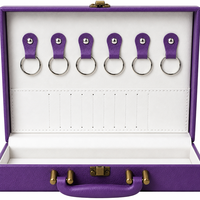 Caja de Regalo, Caja para Llaves, Caja de Archivo de PU Personalizable con Logotipo, Fabricada en Yiwu, Servicio Profesional de Personalización para Inmobiliarias