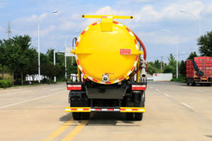 Camión de succión de aguas residuales Dongfeng Camión de succión de aguas residuales 4*2 6CBM Camión de succión de aguas residuales - Product Image 6