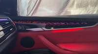 Kit d'éclairage d'ambiance intérieur LED Symphony 256 couleurs pour BMW X5 X6 F15 F16 2015-2019, accessoires de décoration