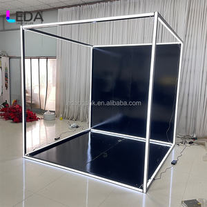 LEDA - Cabina de Fotos LED para Decoración de Fiestas, Cabina de Exhibición para Decoración de Centros Comerciales, Bodas, Eventos - Product Image 1
