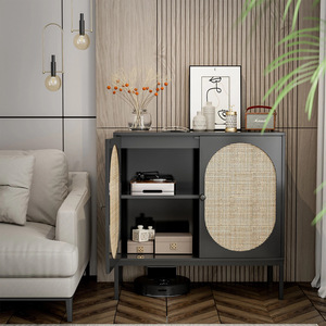 New cross-border dining <b>sideboard</b>, household kitchen <b>storage</b> rack, multi-functional <b>storage</b> cabinet, large capacity sundries - Product Image 1
