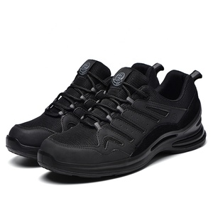 <span class=keywords><strong>Scarpe</strong></span> <span class=keywords><strong>Antinfortunistiche</strong></span> Traspiranti da Lavoro con Punta in Acciaio per Uomo, Modello Casual Nero in Rete - Product Image 6