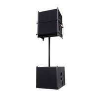 Système audio haute puissance, nouvelle arrivée, vente chaude, DJ actif, haut-parleur à ligne acoustique avec pilote en néodyme de 10 pouces, concert/KTV/bar, PAKLAM AUDIO