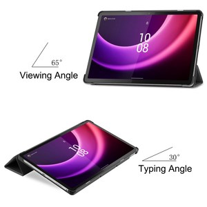 Para <span class=keywords><strong>Lenovo</strong></span> <span class=keywords><strong>Tab</strong></span> <span class=keywords><strong>P11</strong></span> Gen 2 PU cuero Tri Fold Stand Tablet <span class=keywords><strong>funda</strong></span> a prueba de golpes Auto Wake Sleep Cover - Product Image 4