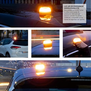 Goldmore5 V16 LED Warning Light With 2 Lighting Modes And <span class=keywords><strong>A</strong></span> Magnet,Hook Under Bottom,33 LED <span class=keywords><strong>For</strong></span> Emergency - Product Image 2