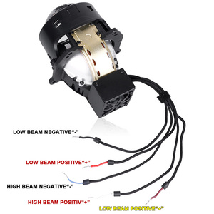 Lente de Proyector Láser Bi-LED para Faros Delanteros, Lente Hiperboloide de 100w, Foco Ultrabrillante de 6000K, Jg8 - Product Image 3