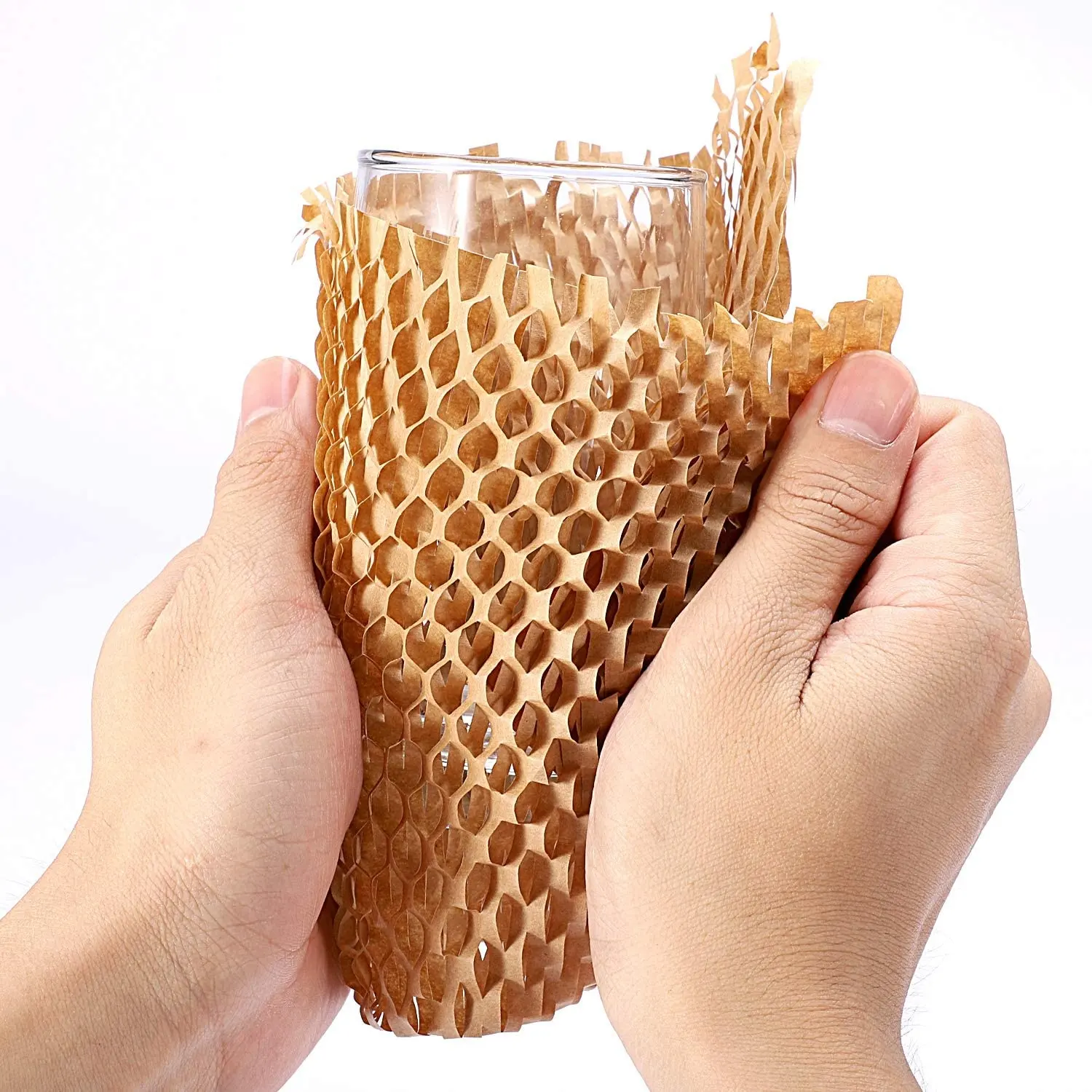 Geami กระดาษห่อของขวัญแบบกันกระแทก,อุปกรณ์สำหรับห่อของขวัญทรงรังผึ้ง