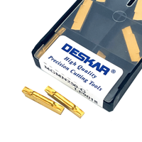 Plaquettes de rainurage en carbure revêtues PVD/CVD MGMN 150-G 400-M 500-M LF6018 LDA LF9018 pour machines-outils CNC pour outil MGEHR
