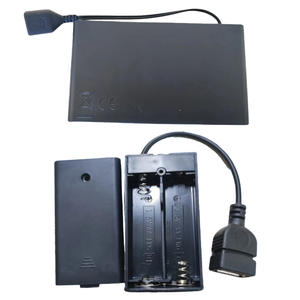 กล่องใส่แบตเตอรี่พลาสติกสีดำความแม่นยำสูงแบบกำหนดเองพร้อมฝาปิดสไลด์รองรับแบตเตอรี่ - Product Image 6