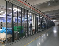 Écran LED transparent P7.8-P7.8, mur vidéo intérieur, panneau LED de scène, écran LED transparent ultra-fin