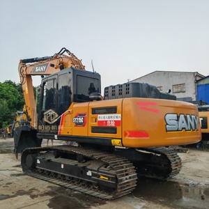 Las excavadoras usadas originales Sany SY215C son populares y son adecuadas para proyectos de demolición y construcción de terraplenes en canteras. - Product Image 1