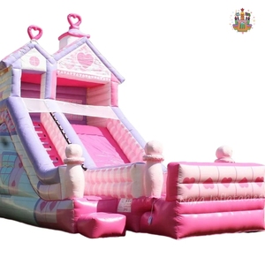 Casa de Muñecas Inflable de PVC Rosa, Equipo de Entretenimiento Infantil para Exteriores, para Parques Deportivos, Parques de Aventuras y Parques de Trampolines - Product Image 6