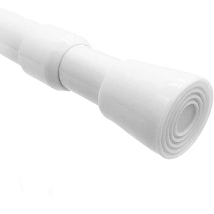 <span class=keywords><strong>Tringle</strong></span> à <span class=keywords><strong>rideau</strong></span> de <span class=keywords><strong>douche</strong></span> télescopique moderne en fer, réglable par tension, <span class=keywords><strong>sans</strong></span> perçage, antirouille, structure brevetée pour fenêtre - Product Image 6