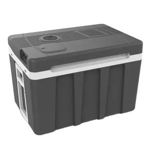 Rueda de mango portátil 50L 12V 100V 240V plástico de gran capacidad para acampar <span class=keywords><strong>nevera</strong></span> refrigerador de coche - Product Image 1
