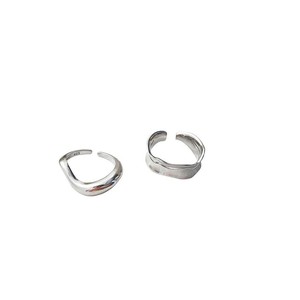 Yinruitai S925 Sterling Silver Irregular <b>Open</b> <b>Ring</b> For Women Geometric Design Light Luxury Simple Unique Fashion Jewelry Gift - Product Image 5