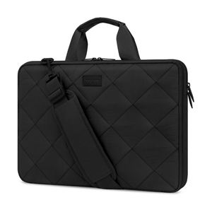 Wholesale Factory Custom Logo Light-weight <b>Computer</b> Soft Puffer Protective Shockproof Quilted Laptop Sleeve <b>Bag</b> - Product Image 4