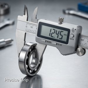 Calibre à pied à coulisse Jeoro Precision 0-300 mm, haute précision, en métal, pour les mécaniciens et les laboratoires de contrôle qualité - Product Image 3