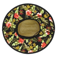 Chapeau de paille de sauveteur d'été personnalisé avec impression de logo personnalisé de la pêche chapeau de plage sombrero de surf chapeau de paille de sauveteur