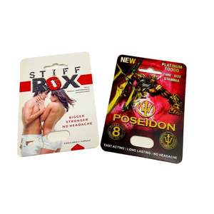 Blister di plastica su ordinazione della capsula della <span class=keywords><strong>pantera</strong></span> eccellente del pacchetto lenticolare 3D della pillola di potenziamento del gatto della figa rosa su ordinazione - Product Image 2