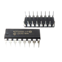 SYXC Beli Online Komponen Elektronik Data Acquisition 16 DIP MCP3008-I/P 10-Bit 200kHz SPI Tersedia di Stok