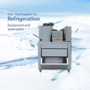 Máquina modular industrial del tubo del hielo de la salida Paily del fabricante de hielo comercial de la venta caliente 1T para la custodia fresca