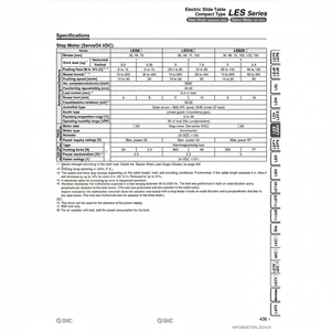 โต๊ะสไลด์ไฟฟ้า LES16LK-30-R5AN5D นิวเมติก SMC - Product Image 1