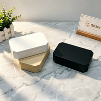 Boîte de gel solide portable professionnelle pour salon de manucure, 4, 6, 9, 12 compartiments, écologique, contenants de gel cosmétique personnalisables, fabricant