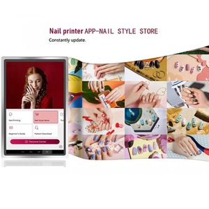 Nueva Impresora Digital de Uñas de 5 Dedos para Extensión de Uñas, 4 Colores, Máquina de Impresión de Arte de Uñas con Tinta FM10 - Product Image 3